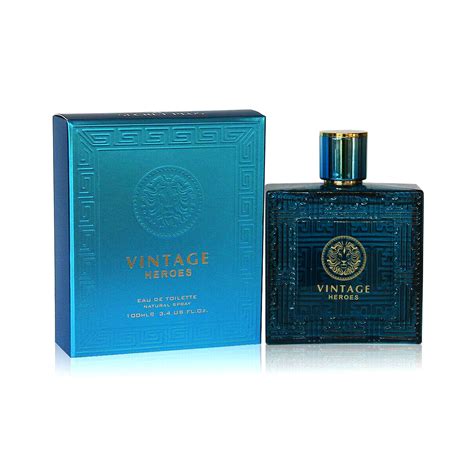 Vintage Heroes, Fragrance for Men by Secret Plus, 3.4 Oz